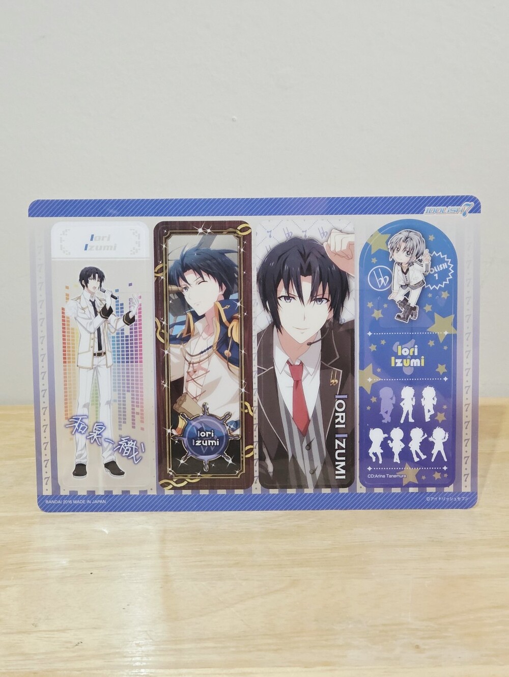*4 for $30* idolish7 - Izumi Iori - Bookmark Set Sheet - Otome Game Anime